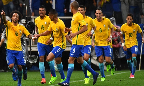 Brazil top FIFA rankings for first time since 2010