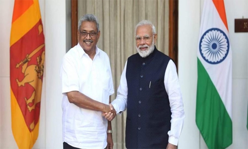 Sri Lankan president thanks Indian PM for 500k vaccine 'gift'