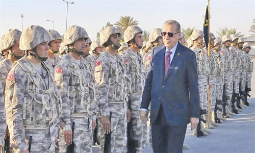 Did Qatar bribe Turkey to fast track troop deployment?