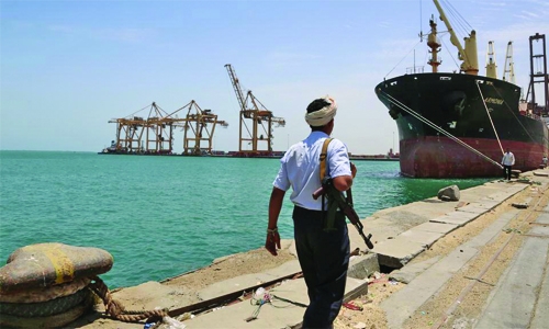 Coalition to keep Red sea port open