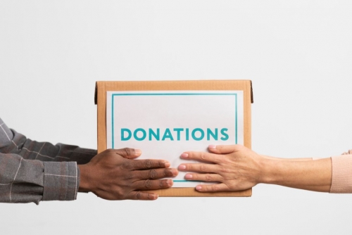 Donation platforms launched at airport 