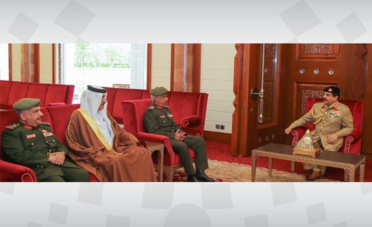 HM the King hails National Guard efforts to serve Bahrain HM the King hails National Guard efforts to serve Bahrain