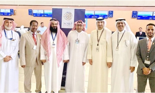 Consulate-General, Gulf Air staff bid farewell to Bahraini pilgrims