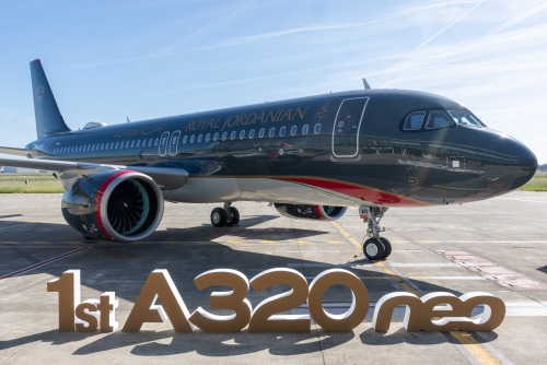 Royal Jordanian Welcomes First Airbus A320neo 
