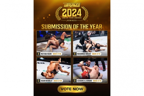 BRAVE CF Awards: Mokaev leads Submission nods BRAVE CF Awards: Mokaev leads Submission nods