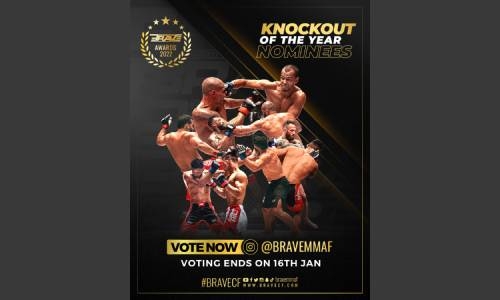 BRAVE CF announces nominees for KO of the Year in 2022 End of Year Awards