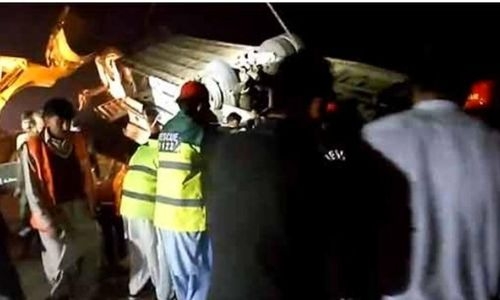 14 killed, 64 injured as bus with wedding attendees crashes into ravine in Pakistan