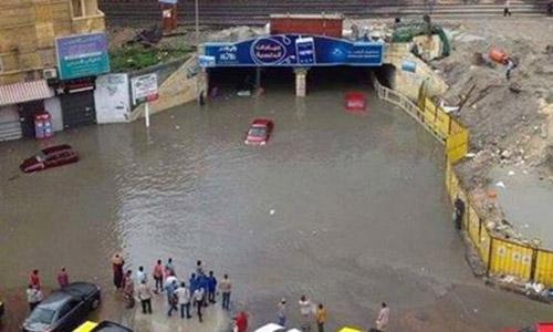 5 dead as heavy rains pound Egypt's Alexandria