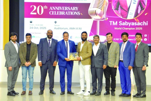 ICAB Toastmasters Celebrates 20th Anniversary with World Champion of Public Speaking ICAB Toastmasters Celebrates 20th Anniversary with World Champion of Public Speaking