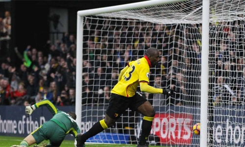 Okaka's Watford brace deepens Everton gloom