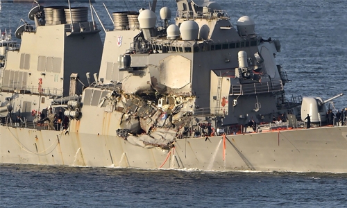 Missing US sailors found dead in ship damaged off Japan Missing US sailors found dead in ship damaged off Japan