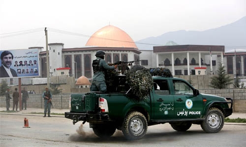 Taliban fire rockets at Afghan parliament