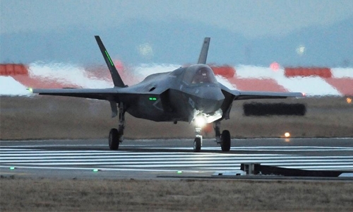 US flies bombers over Korean peninsula for drill