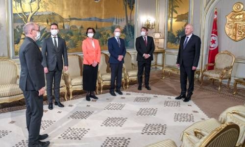 Tunisian president dissolves parliament Tunisian president dissolves parliament