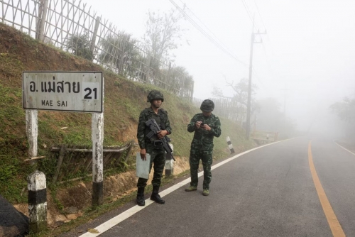 Myanmar military claims recapture of Thai border town