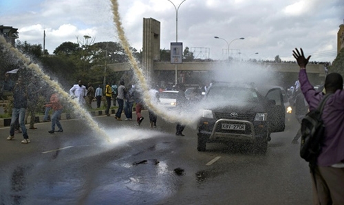 At least one killed in Kenya protests At least one killed in Kenya protests