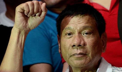 Philippine presidential favourite talks tough in final debate Philippine presidential favourite talks tough in final debate