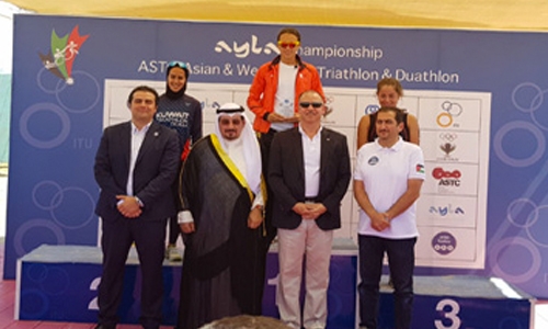 Bahrain Triathlon team bags three medals