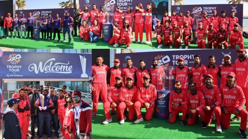 Bahrain to Welcome Cricket Legend Angelo Mathews for ICC Trophy Tour