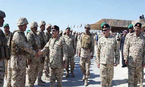Bahrain Defence Force always on the frontline