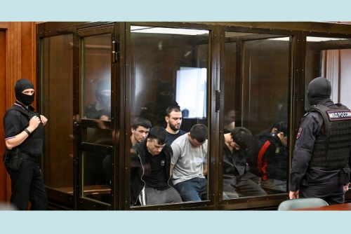 Suspects on trial over Moscow venue attack that killed 149