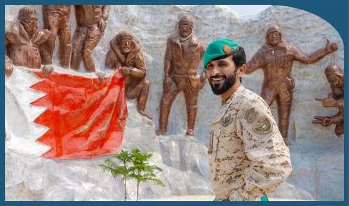 HH Shaikh Nasser Inaugurates Monument Honoring Royal Guard’s Everest Achievement