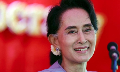 Suu Kyi's party cleaning up Myanmar -- literally Suu Kyi's party cleaning up Myanmar -- literally