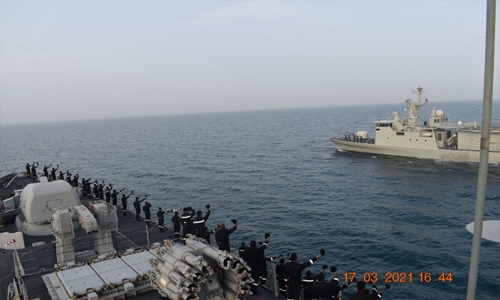 Indian Naval Ship Talwar completes port call to Bahrain