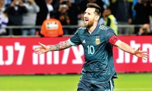 Messi pulls Argentina level against Uruguay with 70th international goal Messi pulls Argentina level against Uruguay with 70th international goal