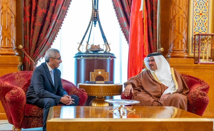 HRH the Crown Prince receives Ambassador of the Arab Republic of Egypt HRH the Crown Prince receives Ambassador of the Arab Republic of Egypt