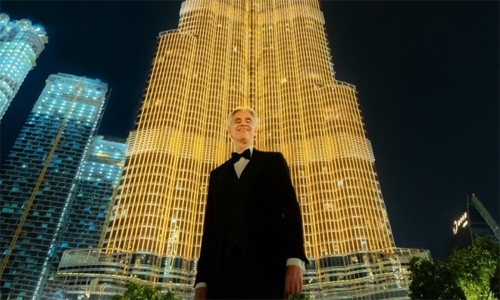 Dubai Opera hosts legendary opera singer Andrea Bocelli Dubai Opera hosts legendary opera singer Andrea Bocelli