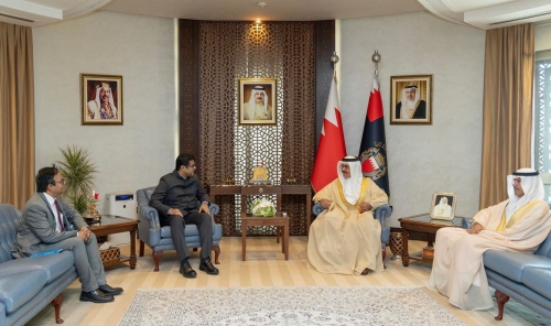 Interior Minister Hails Bahrain-India Ties
