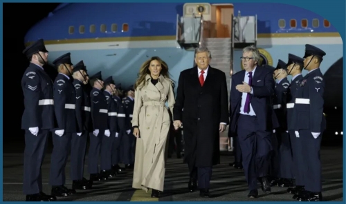 Donald Trump Arrives in UK for Historic Second State Visit  