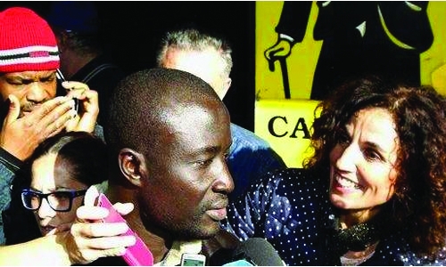 Rescued African migrant wins Dh1.61 million in Christmas lottery Rescued African migrant wins Dh1.61 million in Christmas lottery