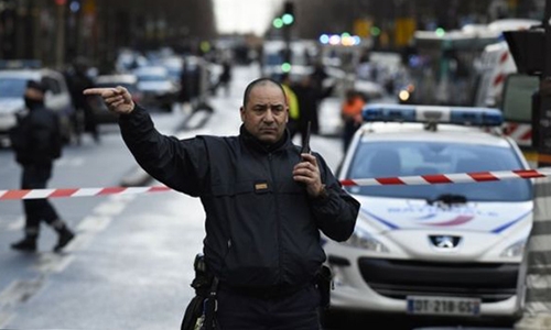 Man shot dead attacking police on Charlie Hebdo anniversary