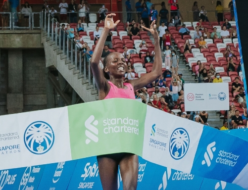 Bahrain’s Rose triumphs in Singapore marathon Bahrain’s Rose triumphs in Singapore marathon