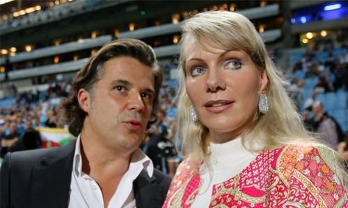 Swiss billionaire businesswoman has twins at 53