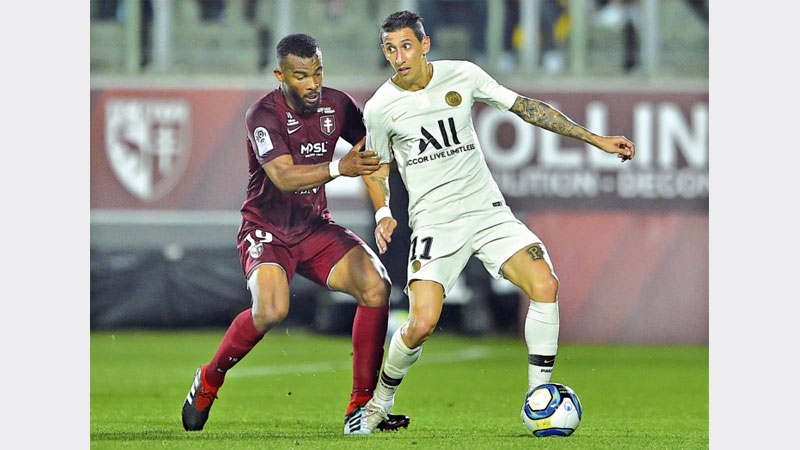 PSG beat Metz in latest Ligue 1 game to be halted