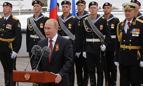 Putin visits Crimea to mark 2 years since annexation