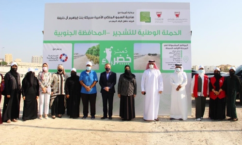 Forever Green campaign succeeds in greening 12 sites across Bahrain