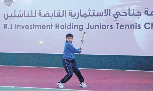 Sparsh upsets top seed Ali Al Sharif in RJ Tennis Sparsh upsets top seed Ali Al Sharif in RJ Tennis