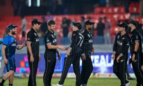 Santner shines with bat and ball as New Zealand defeat Netherlands Santner shines with bat and ball as New Zealand defeat Netherlands