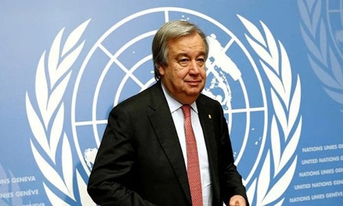 UN chief Guterres sworn in for second term