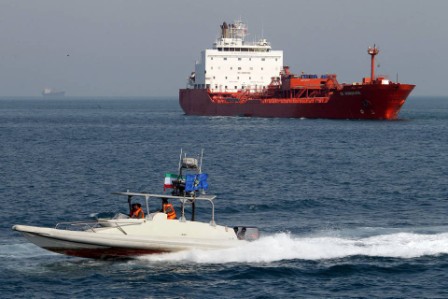 After Gulf incident, Iran says ship 'damaged oil rig