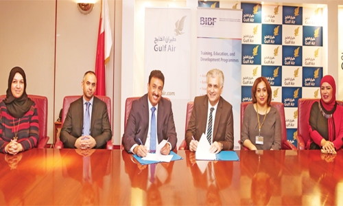 BIBF, Gulf Air in deal for IT Human Capital Development BIBF, Gulf Air in deal for IT Human Capital Development