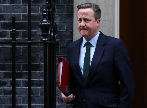 UK's Cameron says recognising Palestinian state could help end conflict