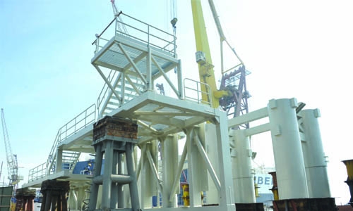 ASRY completes landing platform for LNG terminal