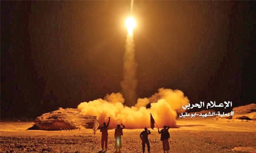 Missile destroyed over Najran 