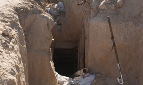 Army says finds new Hamas tunnel reaching into Israel from Gaza Army says finds new Hamas tunnel reaching into Israel from Gaza