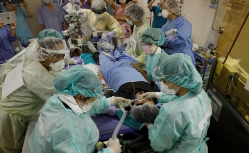 As Japan re-opens, a hospital grapples with coronavirus aftermath